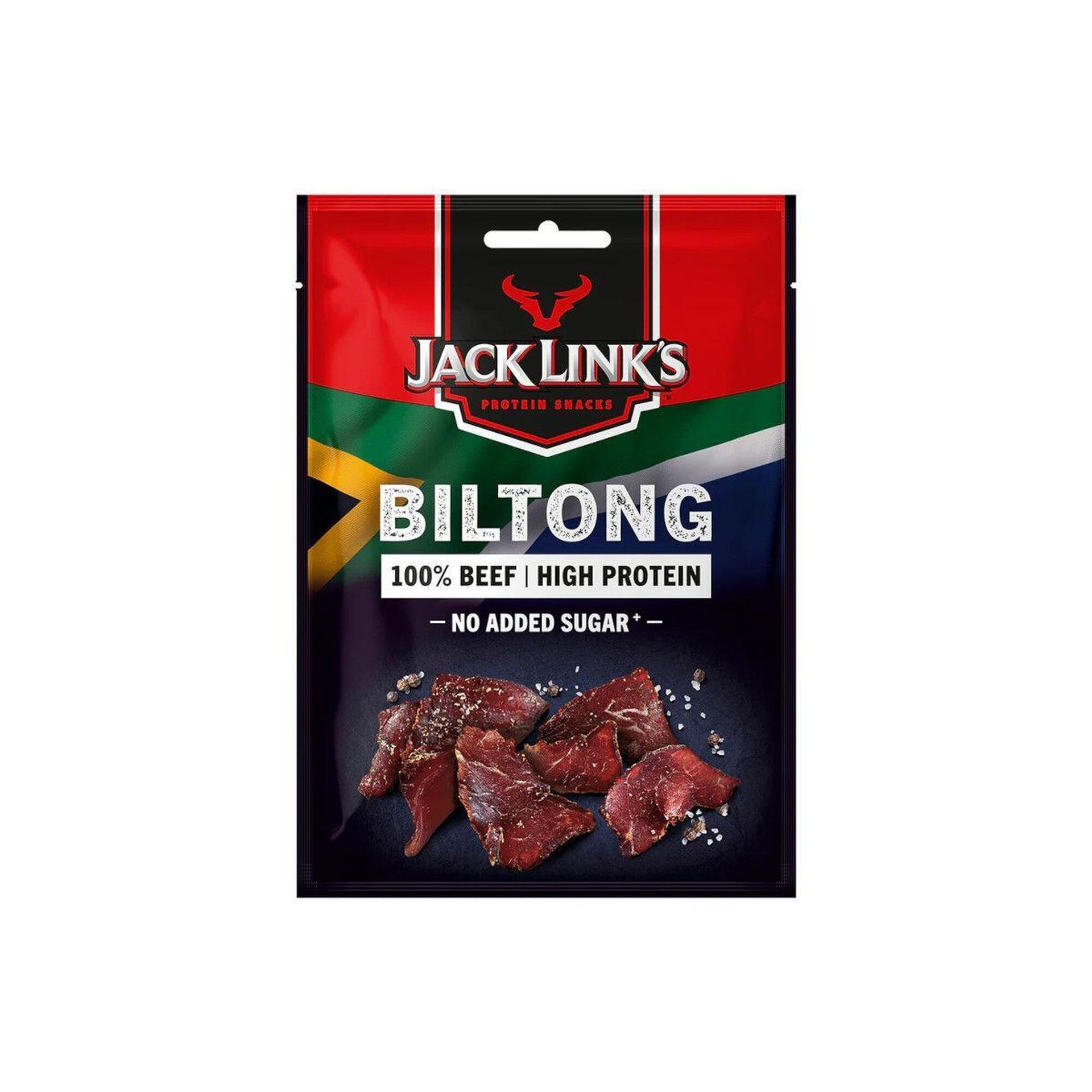 Jack Links Suszona wołowina protein Biltong Original 20 g