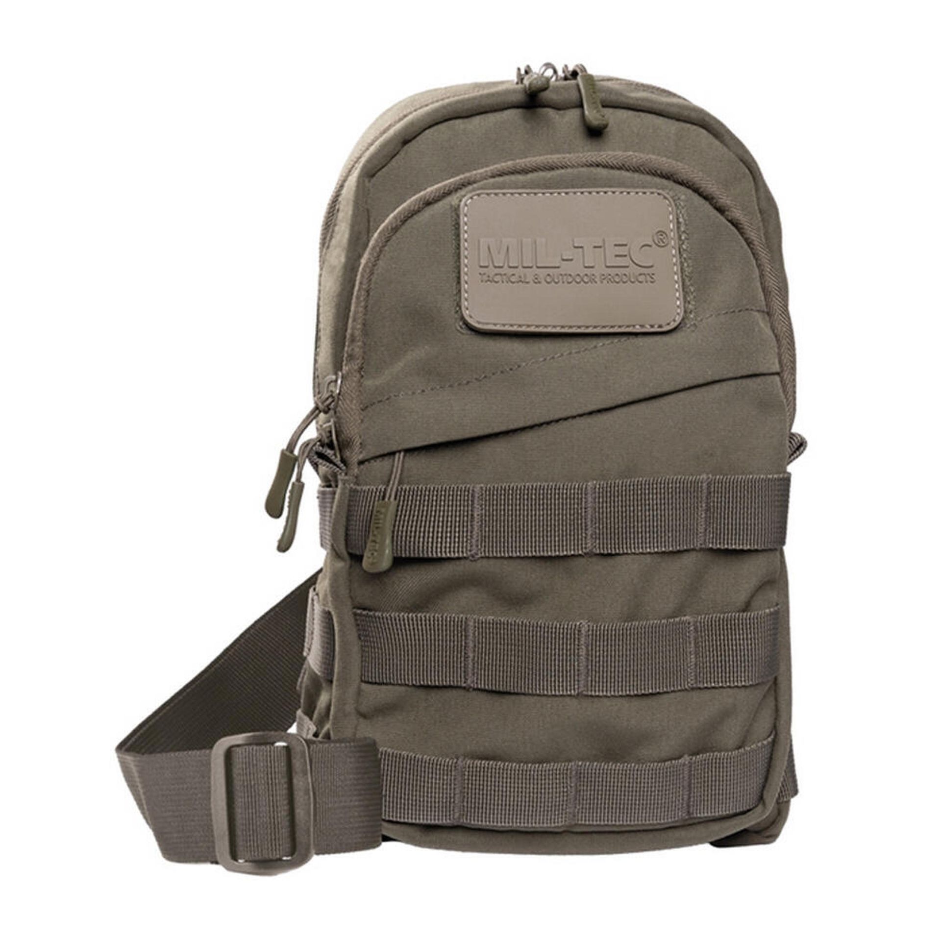 Plecak na ramię taktyczny wojskowy turystyczny Mil-Tec Crossbody Bag Olive