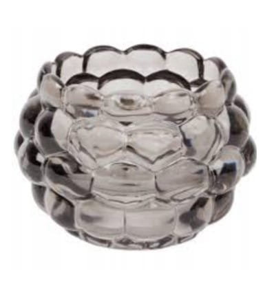 Szklany świecznik do podgrzewaczy na tealighty