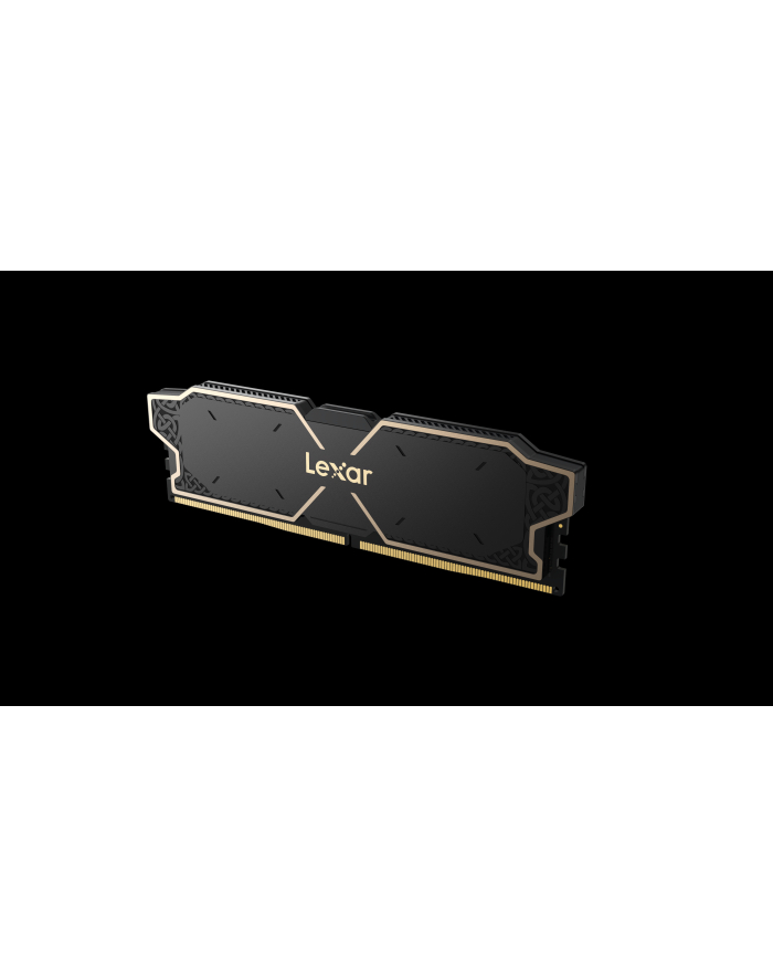 Lexar 32Gb Kit 2X16Gb Thor Ddr5 6000 Cl38 1.3V Memory With Heatsink And Rgb Lighting Black Color Dual Pack LD5U16G60C38BGRGD LD5U16G60C38BG-RGD