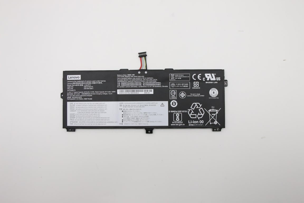 Lenovo 5B10W13927 części zamienne do notatników Bateria 5B10W13927 5B10W13927 5B10W13927