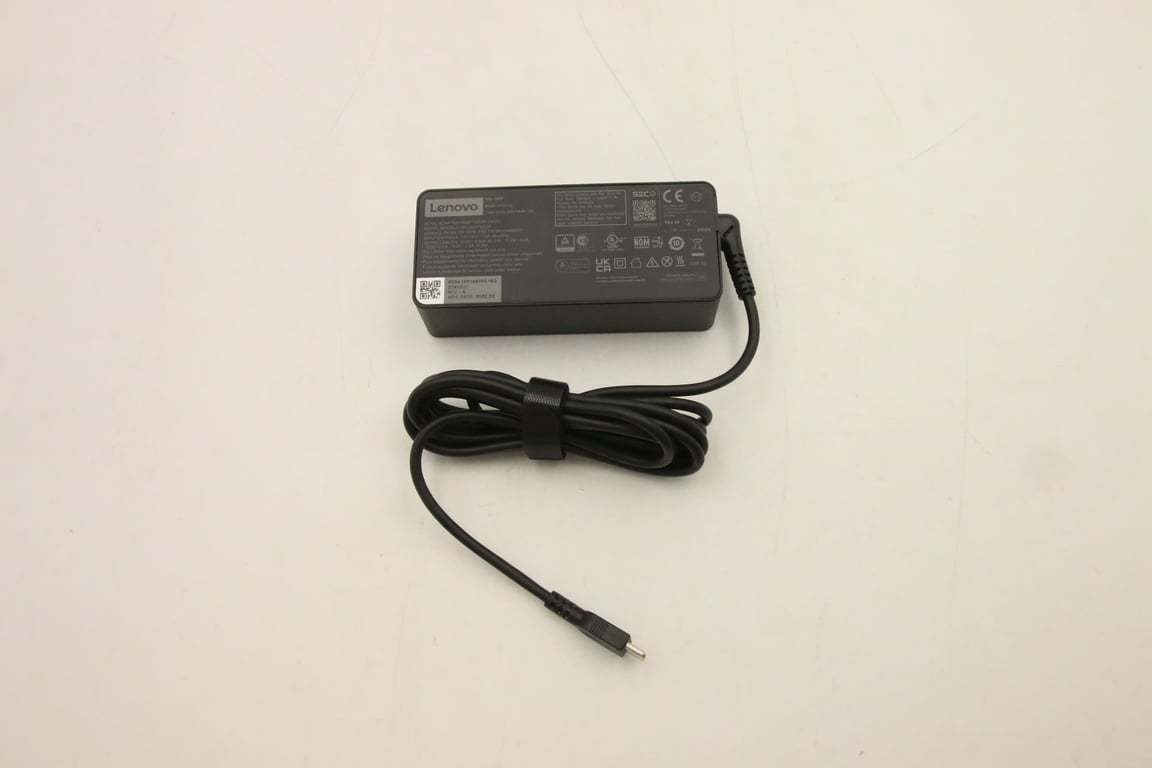 Lenovo 5A10W86303 adapter zasilający/ inwentor Wewnętrzna 65 W Czarny 5A10W86303 5A10W86303 5A10W86303