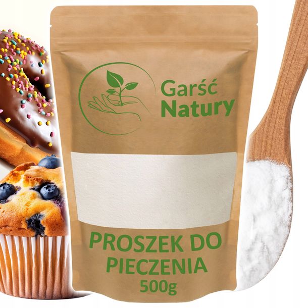 Proszek do pieczenia wypieków ciast 500g Polski
