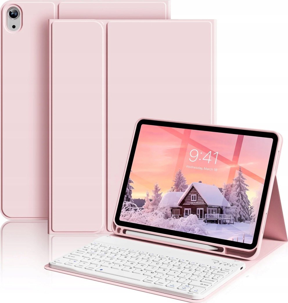 Etui z Klawiaturą na iPad 10.9 10 Generacji 2022 - Idealne Etui do Pracy 16768376994 16768376994