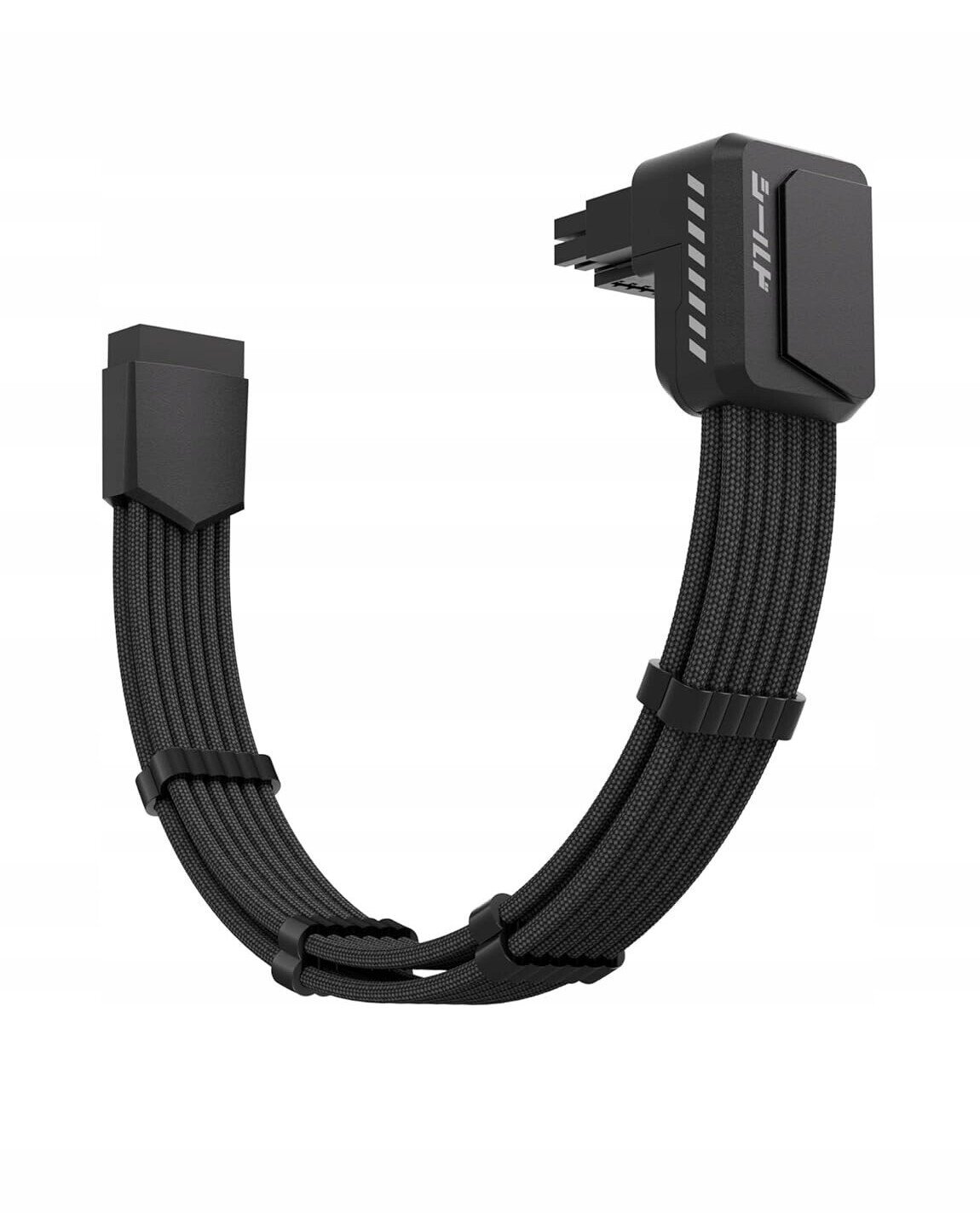 Przedłużacz przewód kątowy 90 stopni 12VHPWR STD 12+4 Pin 16 AWG EZDIY-FAB EZDPR230 EZDPR230