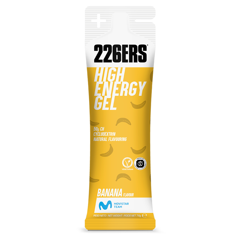 226Ers High Energy Gel, żel energetyczny, banana, 76 g