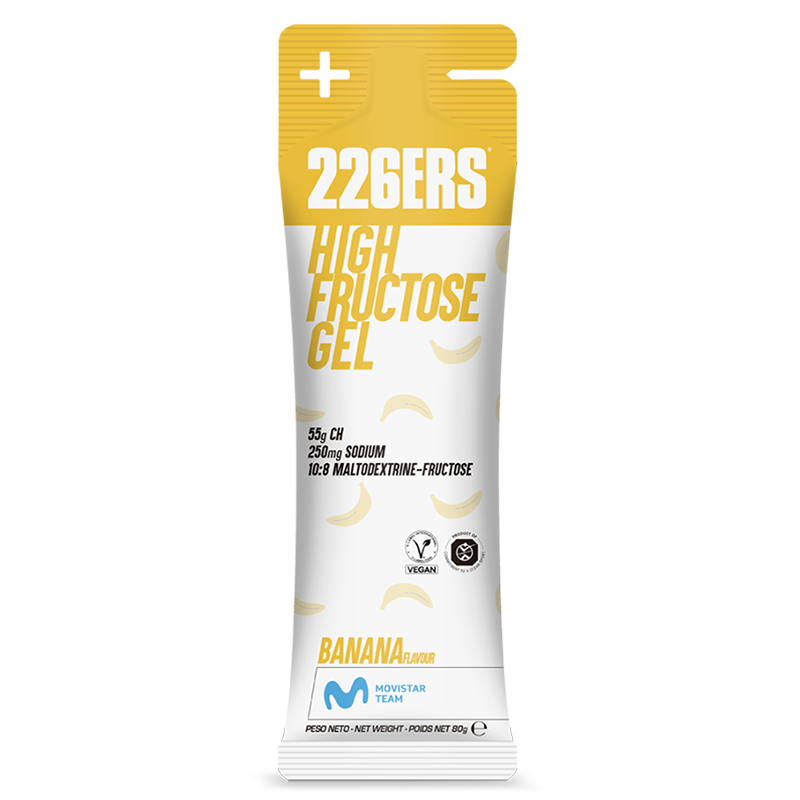 226Ers High Fructose Gel, żel energetyczny, banana, 80 g