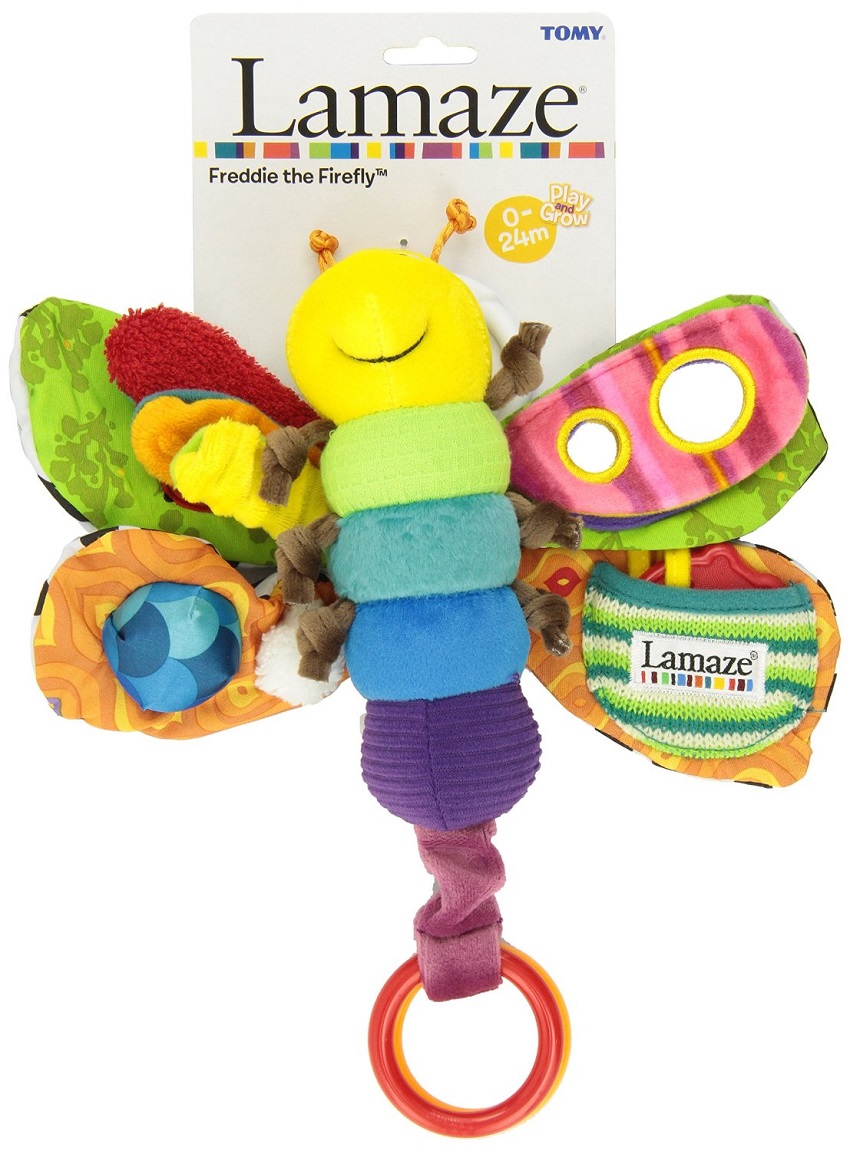 Lamaze zawieszka pluszowa Freddie Tomy - zabawka