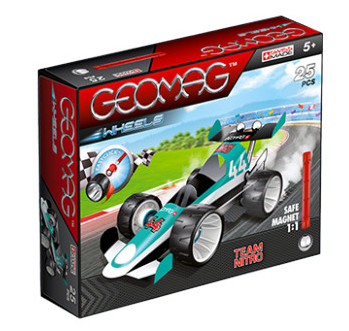 Geomag Wheels. Klocki magnetyczne. Blue Team
