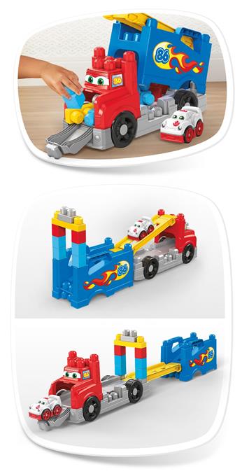 Mega bloks. Ciężarówka buduj i ścigaj się - model lub pojazd