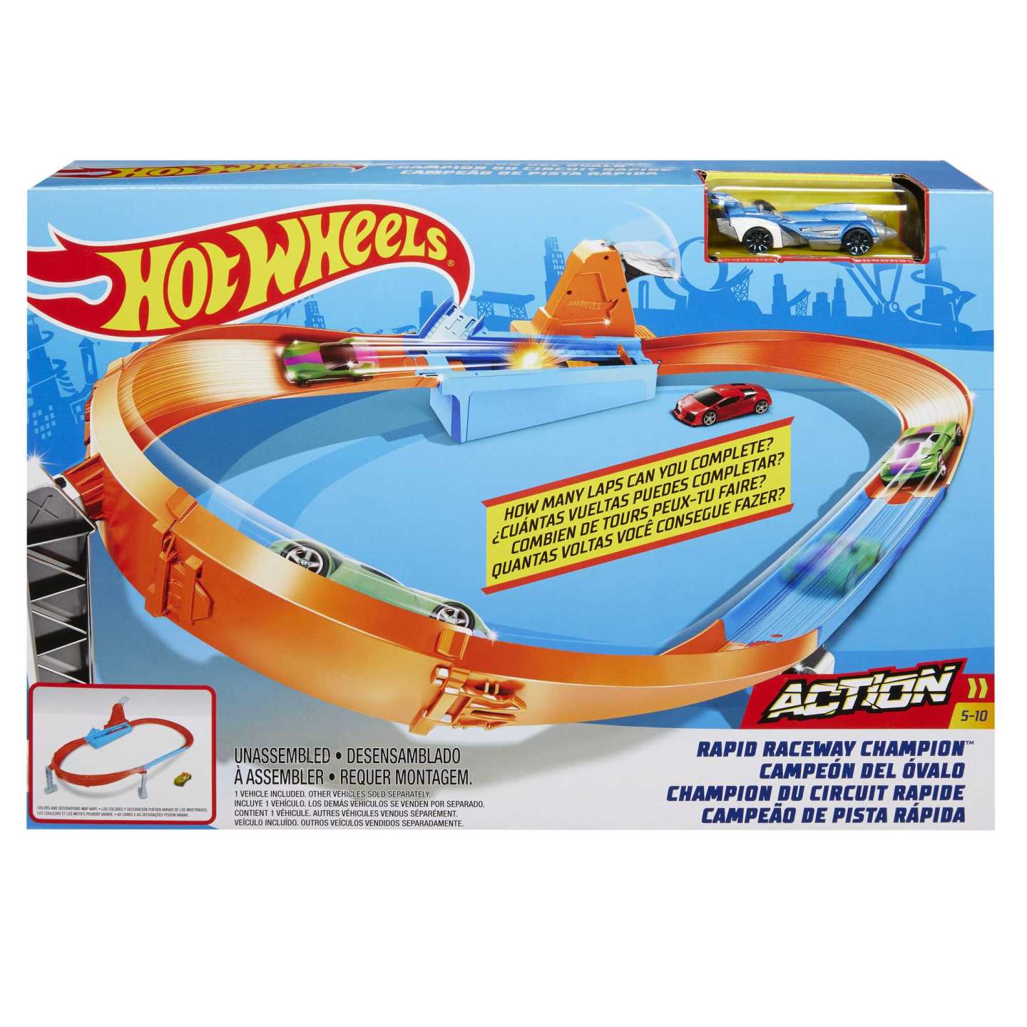 Hot Wheels Rywalizacja Mistrzów Zestawy Gjm75 - model lub pojazd
