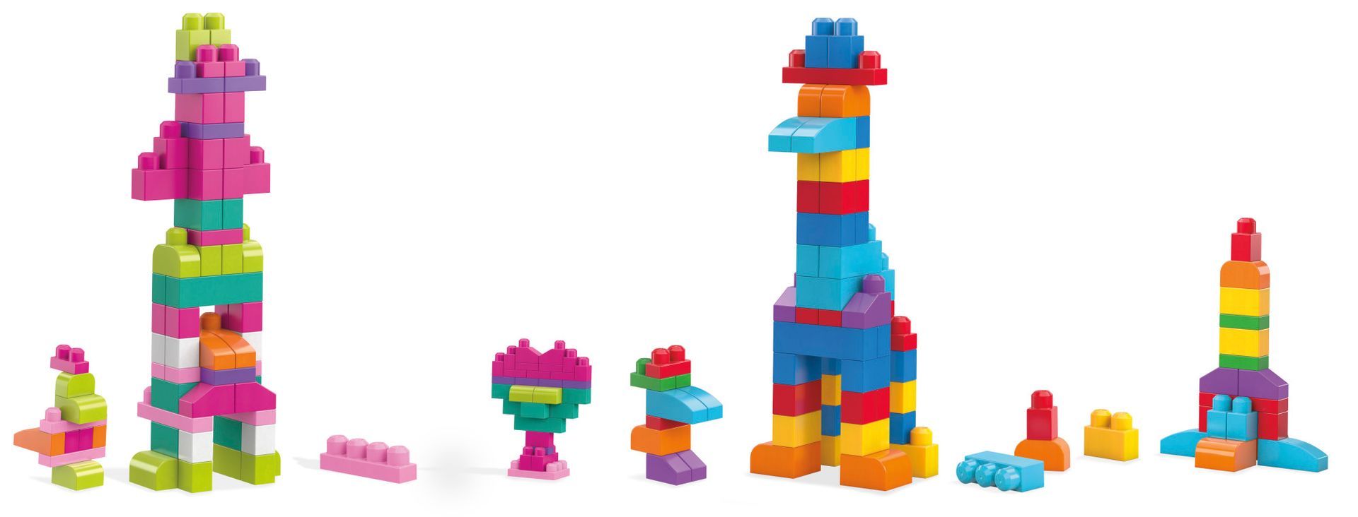 Mega Bloks Klocki 60 elementów Torba Ast. Cyp67