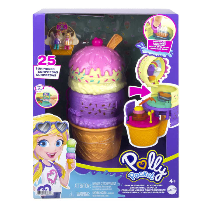 Zestaw Polly Pocket Zakręcone niespodzianki - zabawka