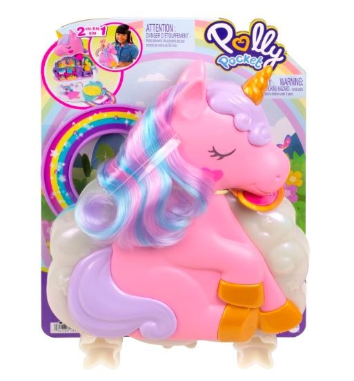Polly Pocket Jednorożec Salon piękności Zestaw Hkv51 - zabawka