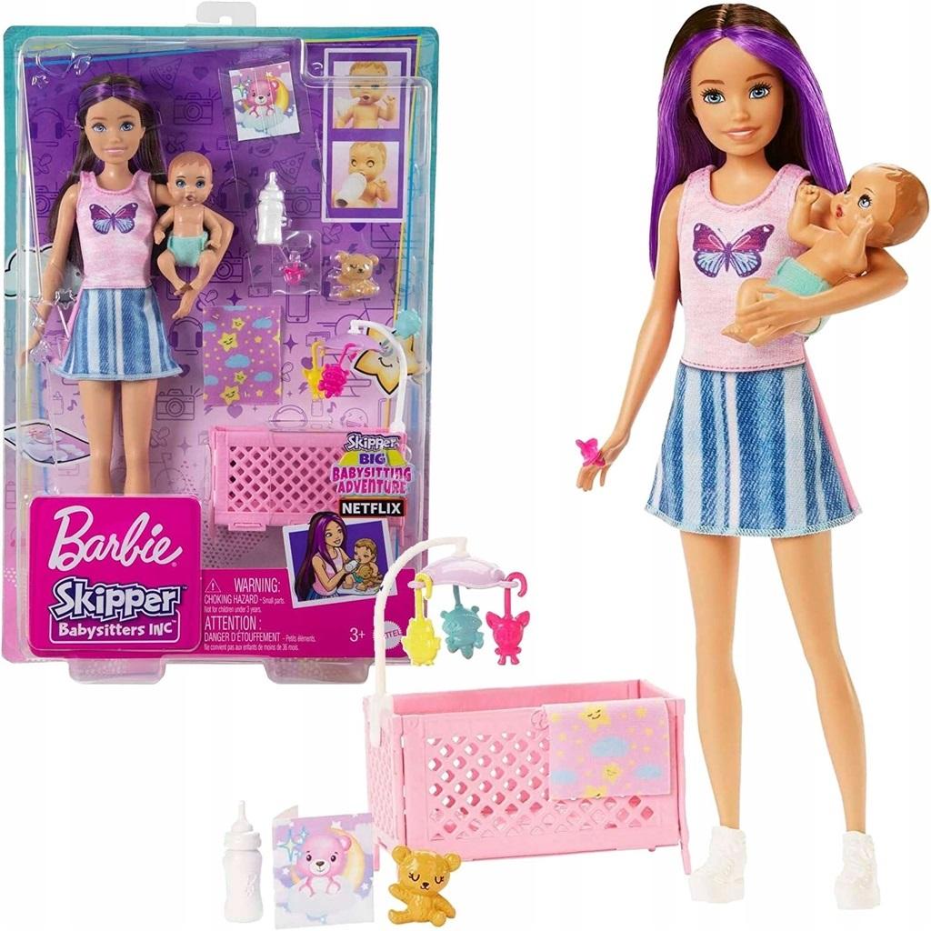 Barbie Skipper lalka z bobaskiem