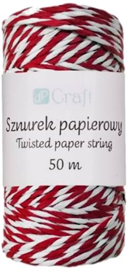 Sznurek papierowy skręcany