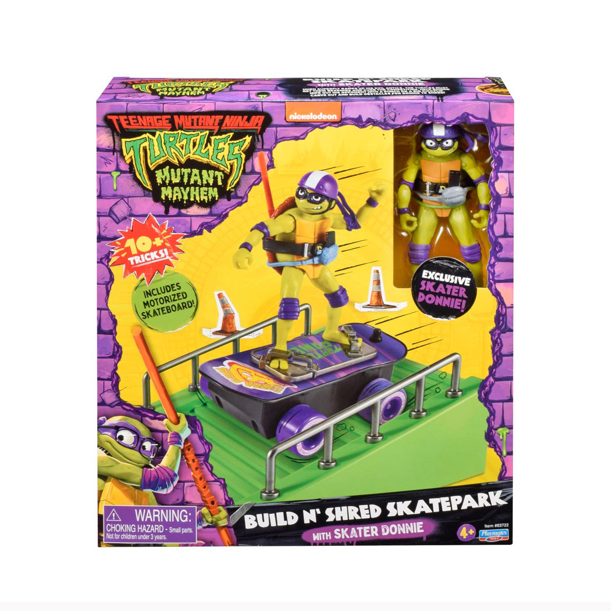 Wojownicze Żółwie Ninja Skatepark Donatello, figurka - zabawka