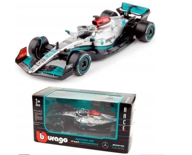 Bolid F1 Mercedes-AMG W13 E Russel 143 Bburago - model lub pojazd