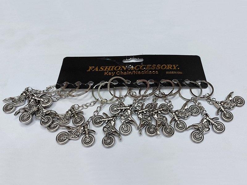 Brelok motocykl metalowy 12szt