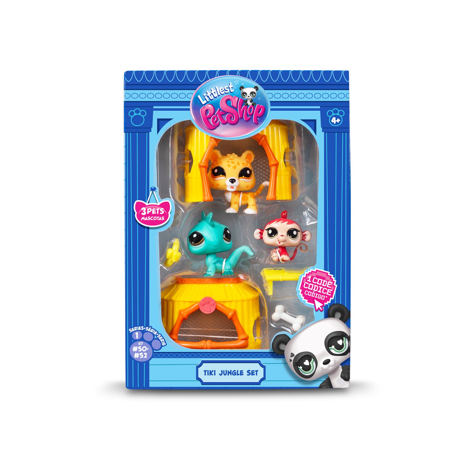 Zestaw Littlest Pet Shop Dżungla - figurka