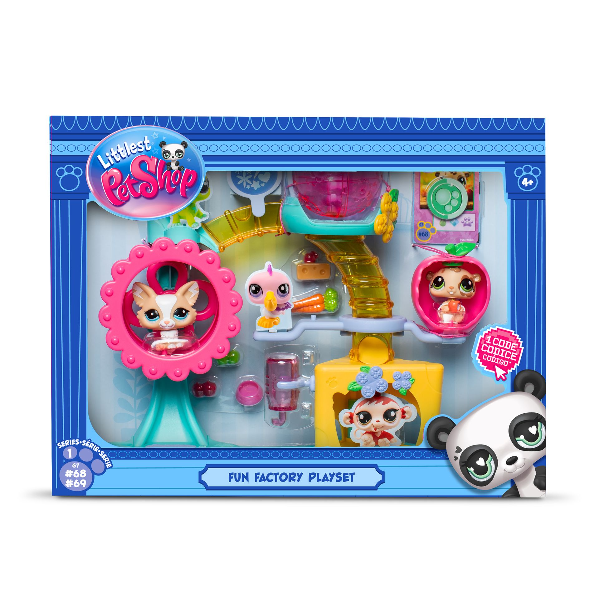 Zestaw Littlest Pet Shop Fabryka zabawy - figurka