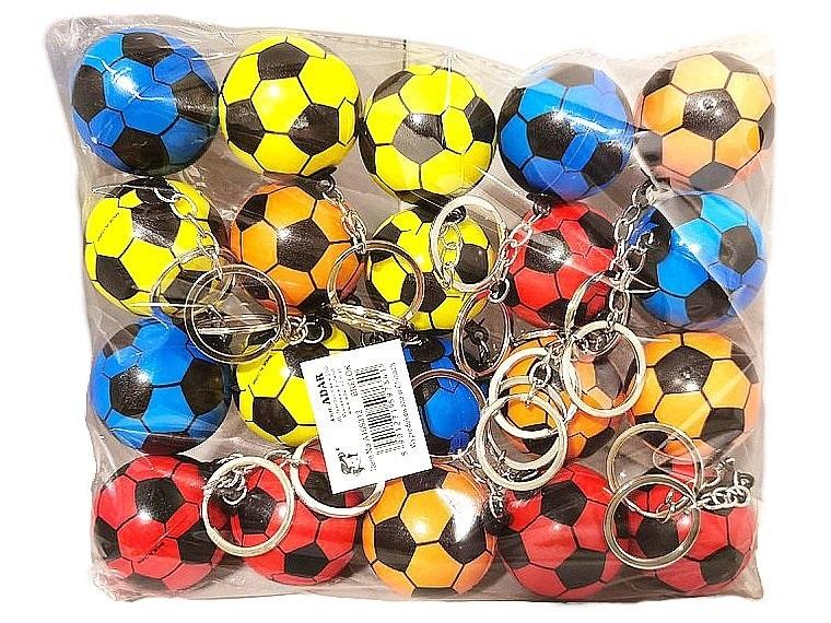 Brelok piłeczka piankowa 4,5cm 20szt