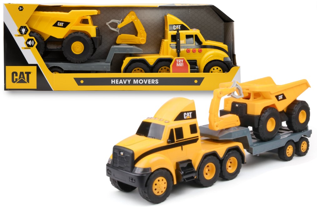 Cat transporter laweta z wywrotką światłodźwięk - model lub pojazd