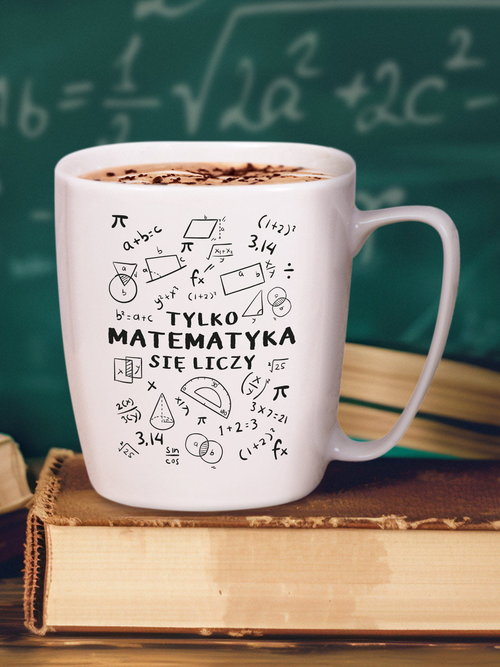 Kubek tylko matematyka się liczy - gadżety
