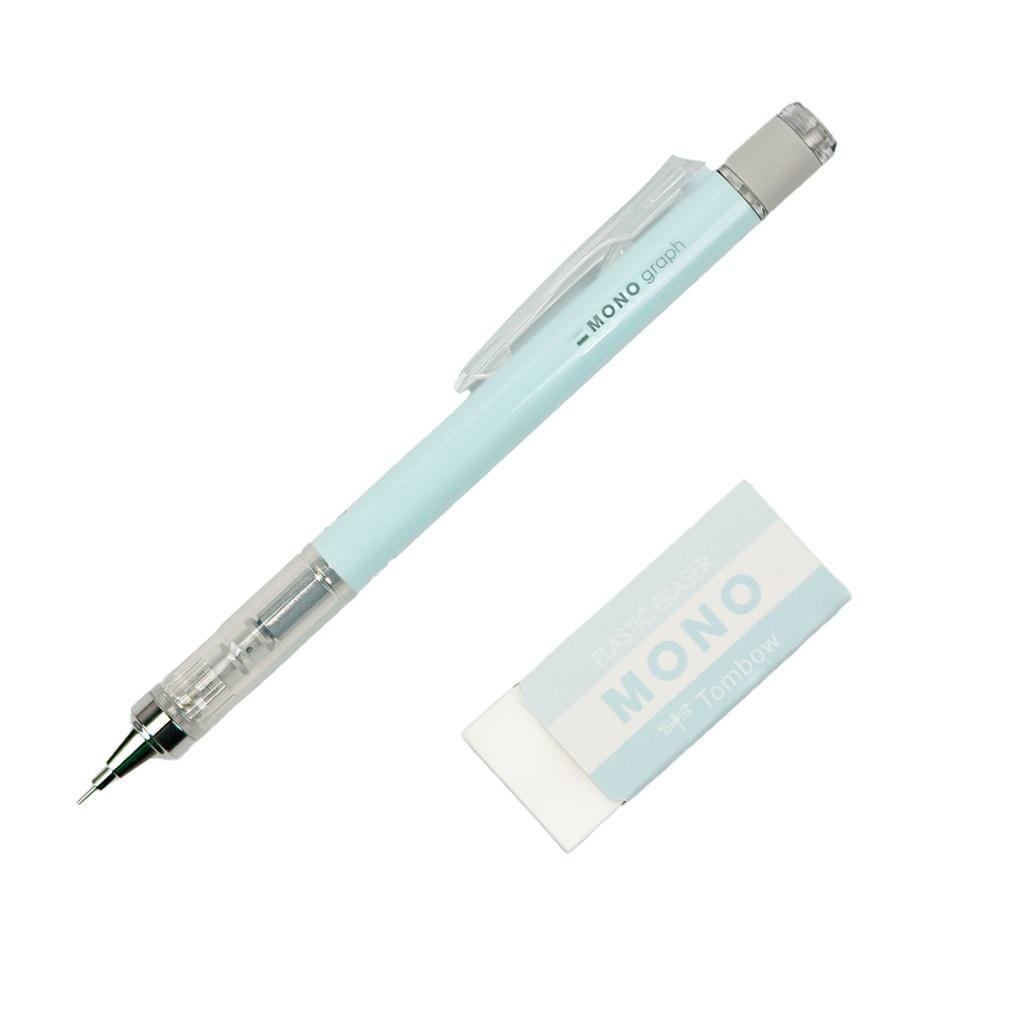 Ołówek automat, Mono Graph 0,5mm pastel gumka