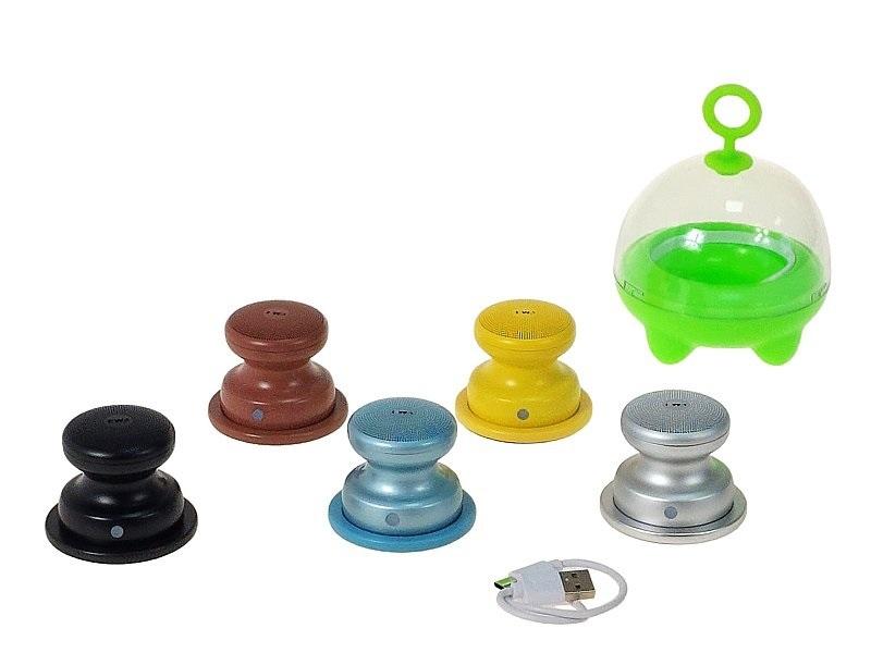 Głośnik metalowy 4,5x4,5cm z kablem Usb