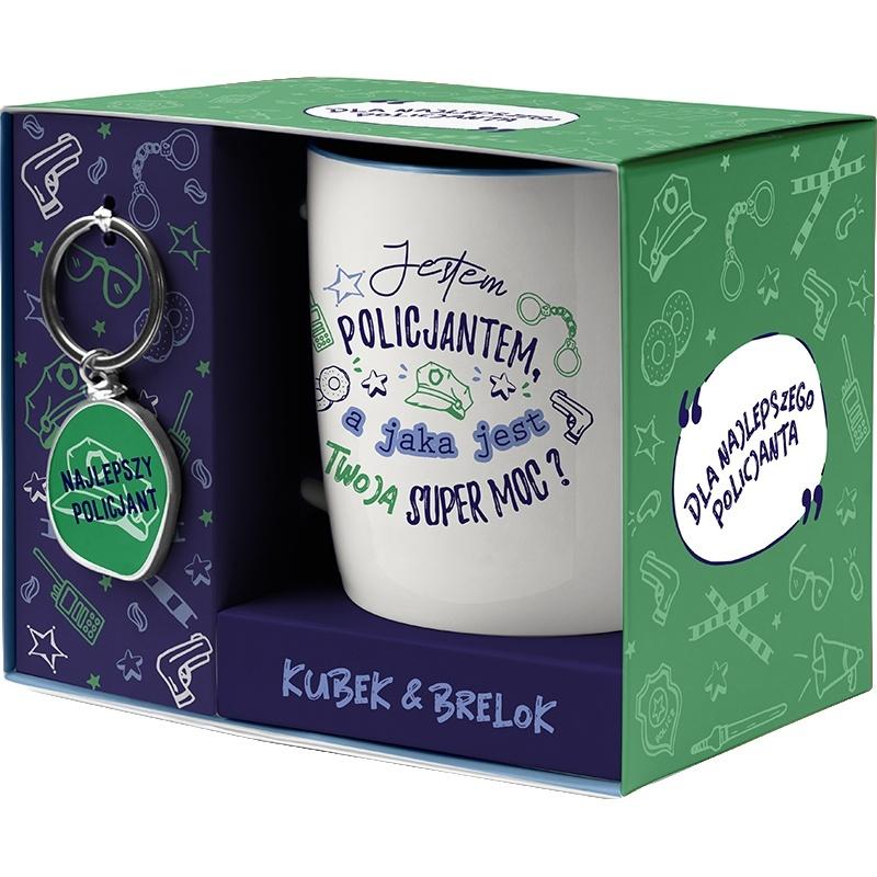 Zestaw prezentowy dla Najlepszego Policjanta - kubek