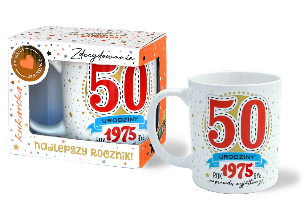 Kubek Premium Urodziny 50 - kubek