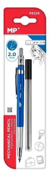 Ołówek automatyczny metalowy Hb 2.0mm wkład