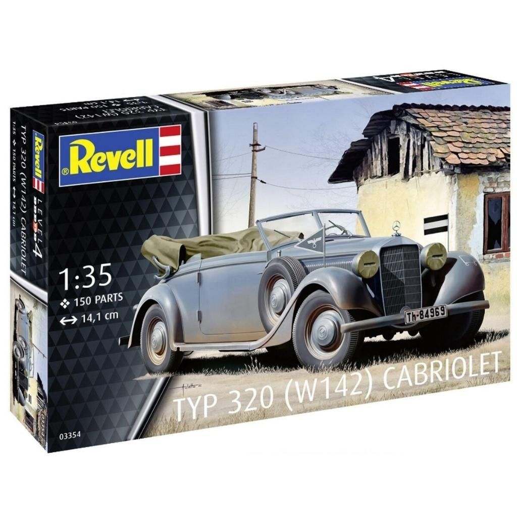 Model Set Typ 320 W142 Cabriolet - model lub pojazd