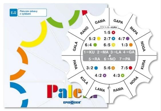 Paleta. Pierwsze zabawy z sylabami 2 - gra
