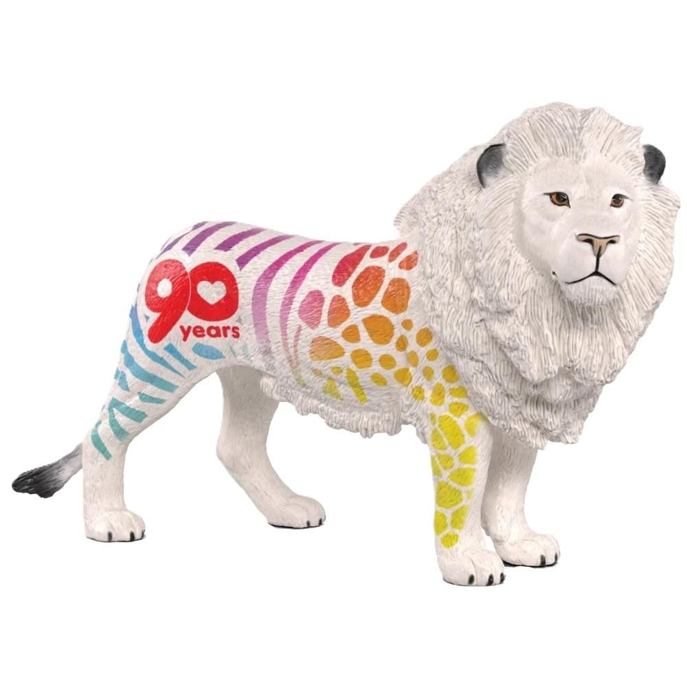 Lew z tęczowym wzorem Edycja na 90-lecie - zabawka
