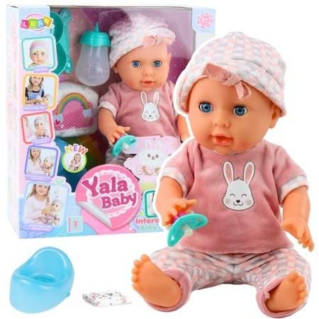 Lalka bobas z dźwiękiem 35cm