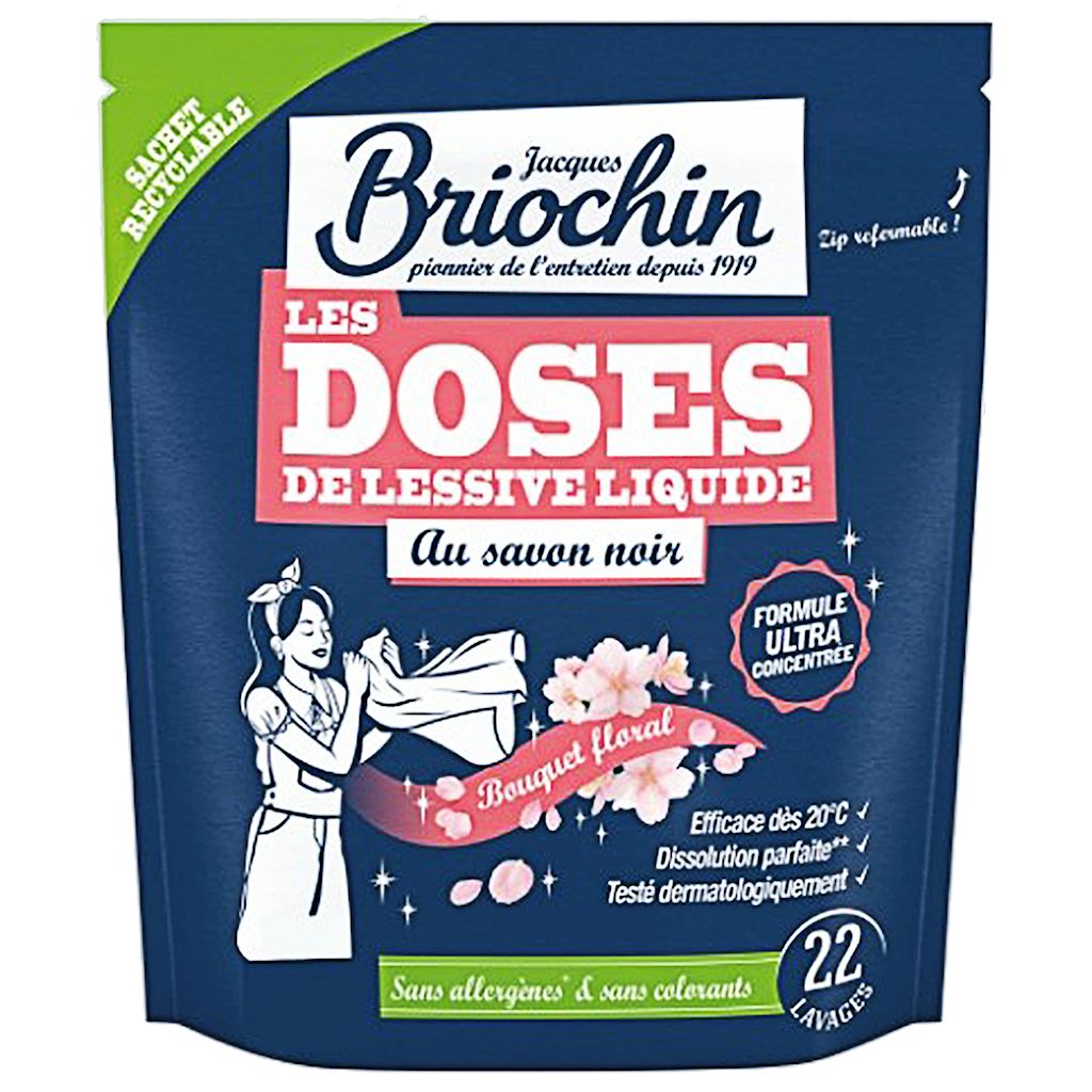 Kapsułki do prania uniwersalne kwiatowe na bazie szarego mydła - środek do prania