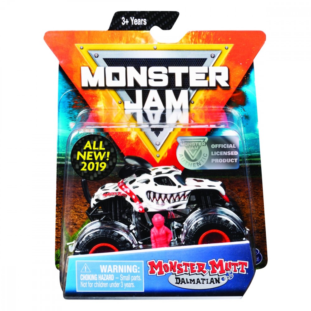 Monster Jam Auto 164 mix - model lub pojazd