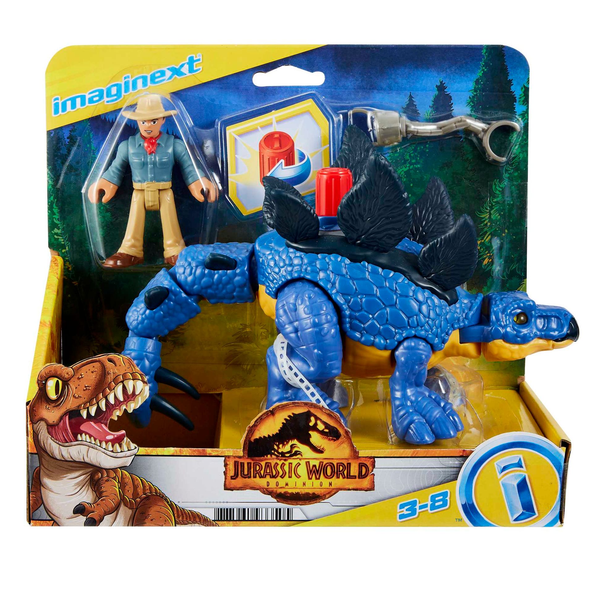 Imaginext Jw3 Dinozaur z funkcją Gvv64 - figurka