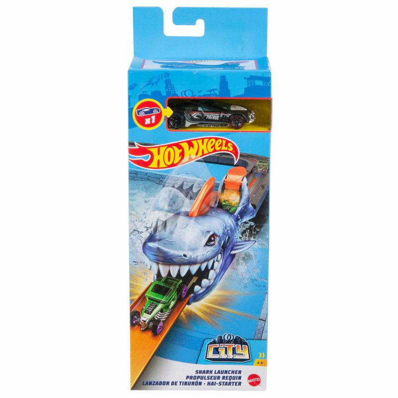 Hot Wheels City Wyrzutnia Rekin Gvf43 - model lub pojazd