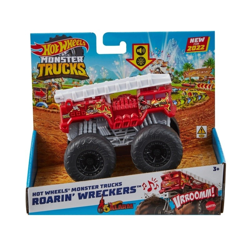 Hot Wheels Monster Trucks Roarin Wreckers Hdx65 - model lub pojazd