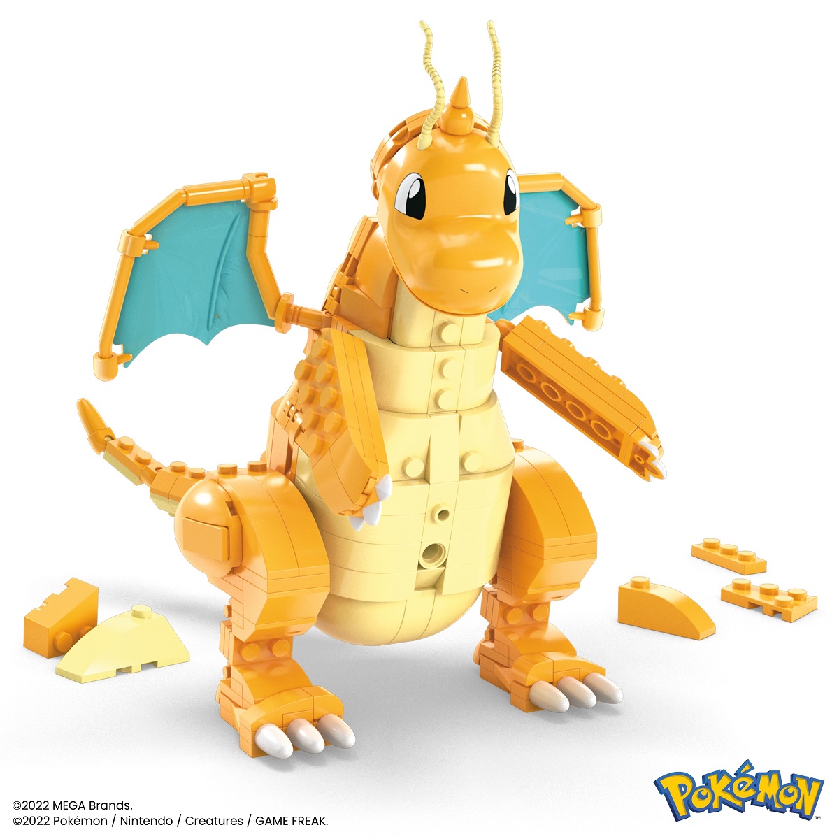 Mega Pokemon Dragonite Zestaw klocków Hkt25