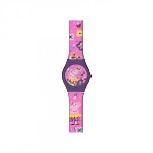 Zegarek analogowy Peppa Pig w metalowym opakowaniu Pp17021m