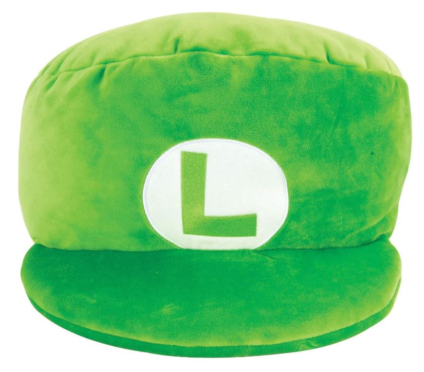 Pluszowa czapka Luigi Nintendo 18,5cm Tomy - zabawka