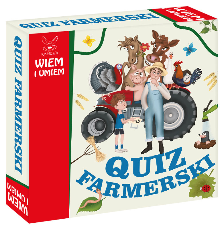 Wiem i Umiem. Quiz Farmerski - gra planszowa