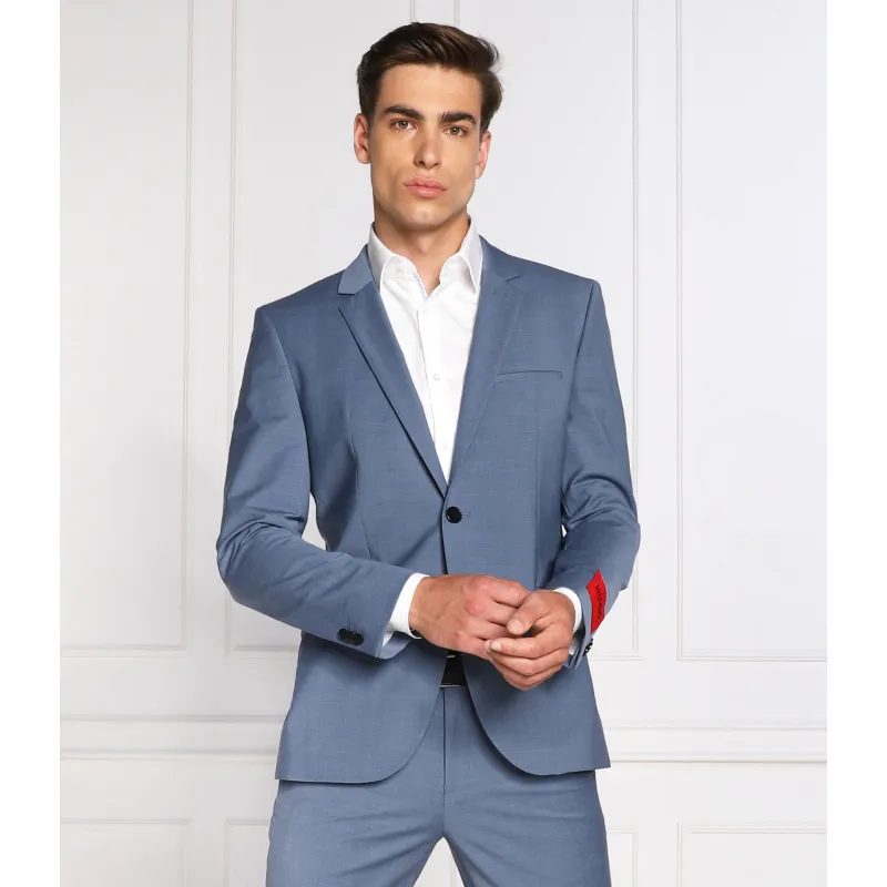 HUGO Wełniana marynarka Arti214X Slim Fit