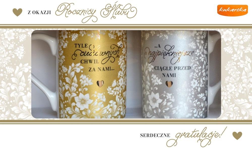 Kubek komplet Rocznica ślubu - kubek