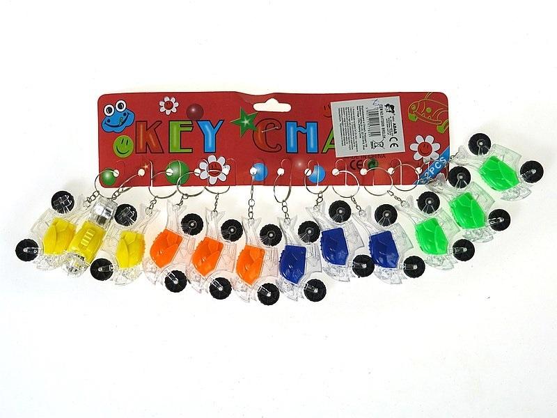 Brelok motocykl - latarka 6,5x3cm 12szt