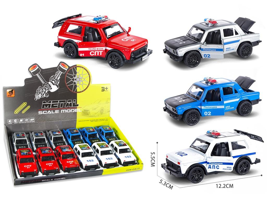 Policja ze światłem i dźwiękiem Mix - model lub pojazd